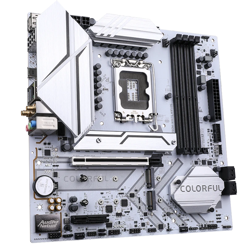 Colorful BATTLE-AX B760M-G WHITE WIFI D5 V20 Motherboard
