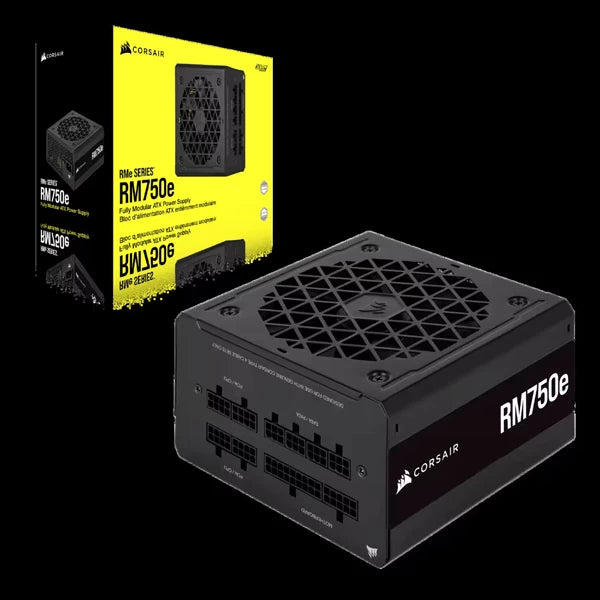 Corsair RM750e 750 Watt 80 Plus Gold ATX 3.0 SMPS Microcenter India