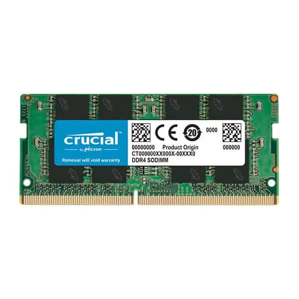 Crucial 16GB (16GBx1) DDR4 3200MHz Laptop RAM