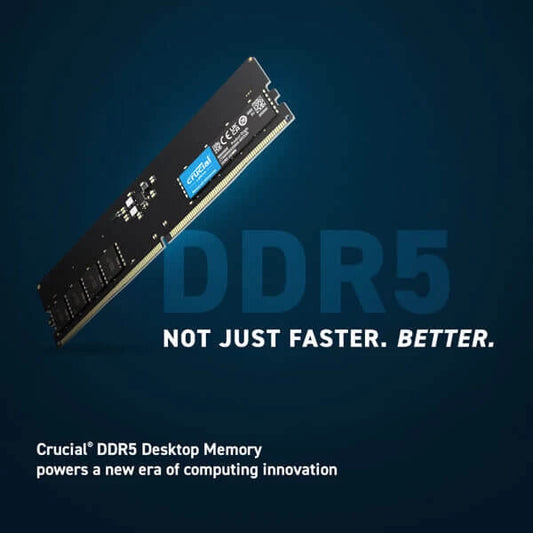 Crucial Ram 16GB DDR5 5200MHz UDIMM Microcenter India