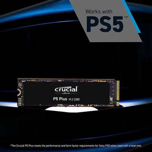 Crucial P5 Plus 2TB M.2 NVMe Gen4 Internal SSD Microcenter India