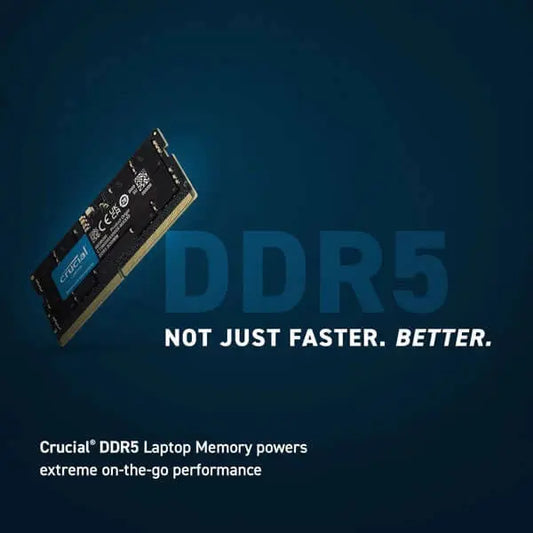 Crucial 8GB (8GBx1) DDR5 4800MHz Laptop RAM Microcenter India