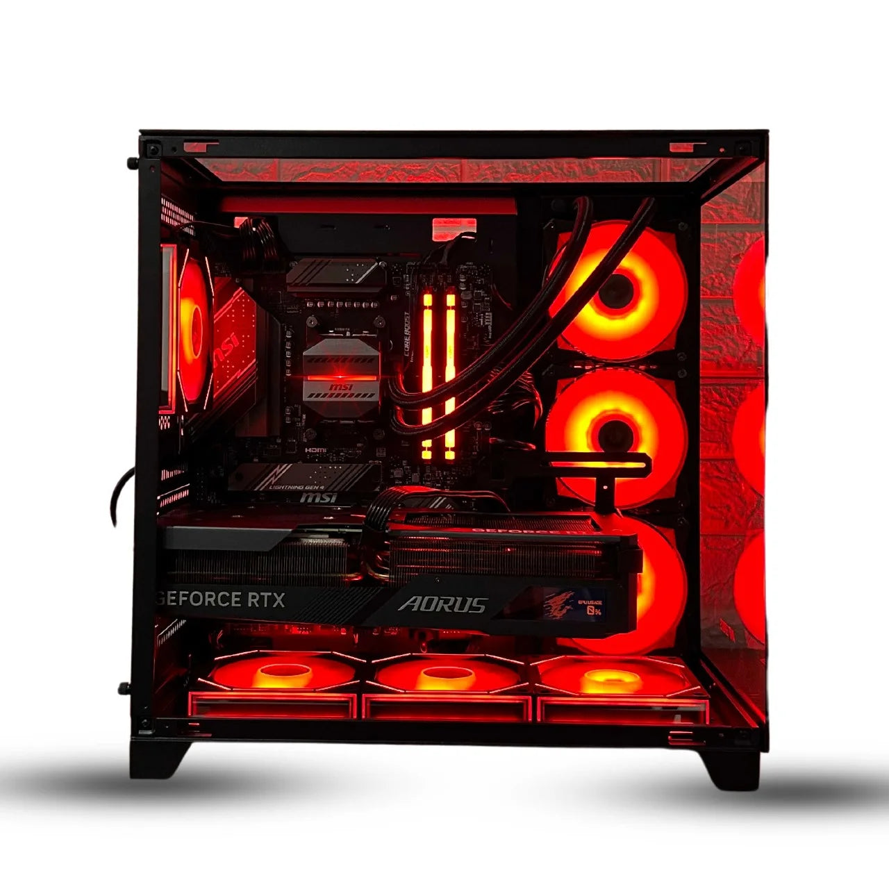 RED RUSH Gaming PC Microcenter India