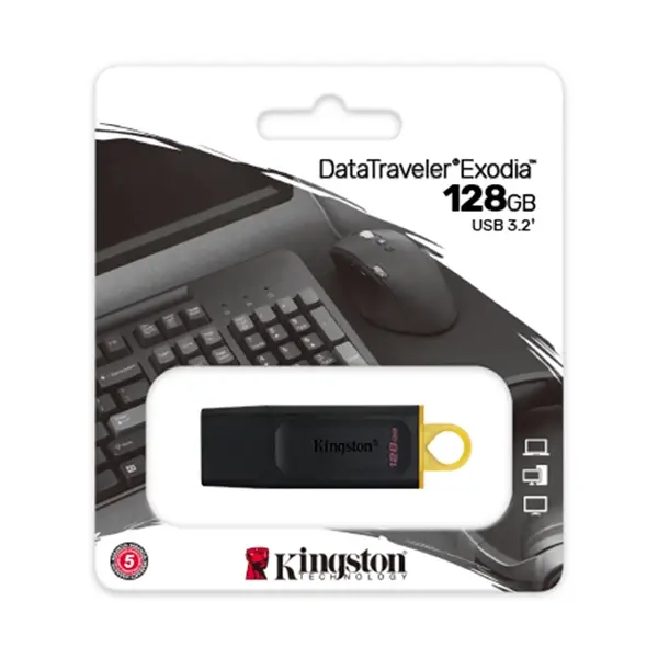 Kingston Data Traveler Exodia 128GB Pen Drive Microcenter India
