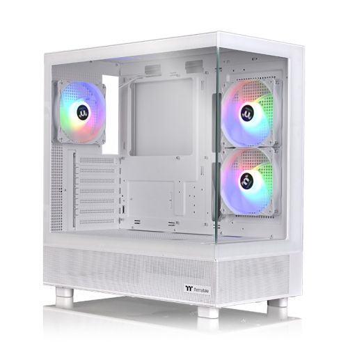 Thermaltake View 270 TG ARGB V2 Snow mid tower case in white