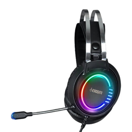 Gamdias Eros E3 RGB Gaming Headset Black Microcenter India