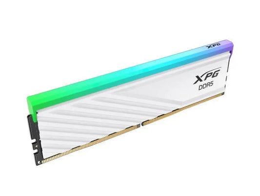 ADATA XPG Lancer Blade RGB 16GB 6000MHz DDR5 Memory White Microcenter India