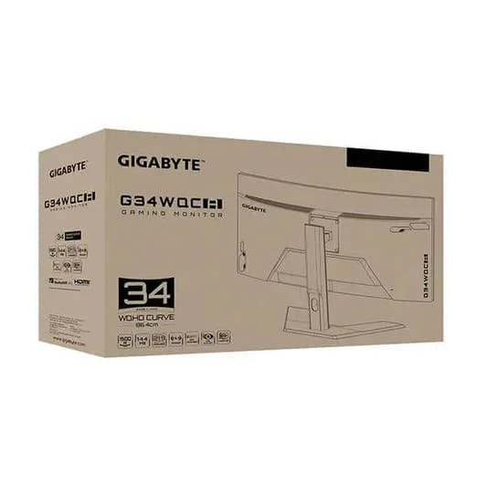 Gigabyte G34WQC A 34 Inch Gaming Monitor
