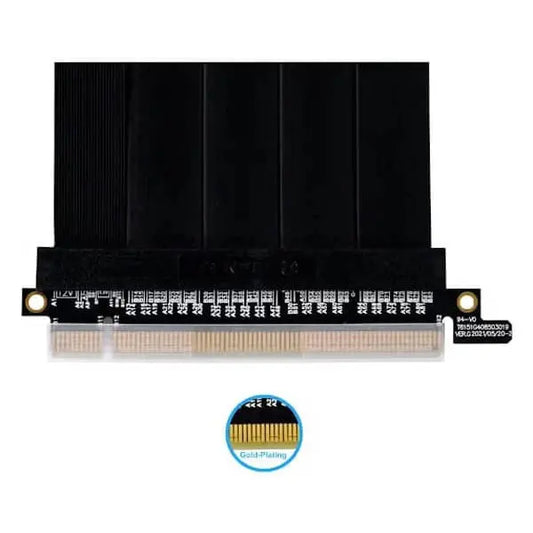 Lian Li PCI-E 4.0 X16 600mm Riser Cable Black Microcenter India