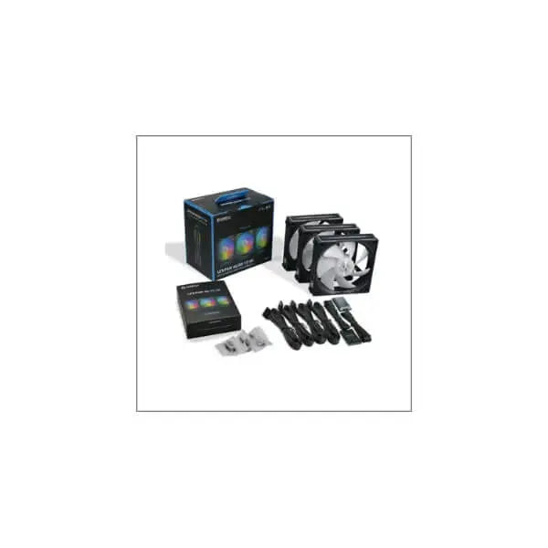 Lian Li UNI Fan AL120 V2 ARGB Black Microcenter India
