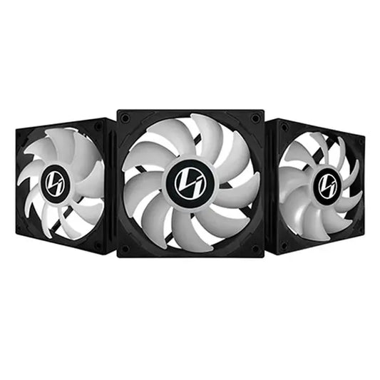 Lian Li ST120 Black 120mm ARGB Cabinet Fan (Triple Pack) Microcenter India