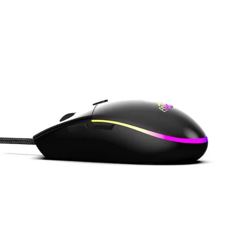 Ant Esports GM60 3600DPI RGB Wired Gaming Mouse Black - Microcenter India.