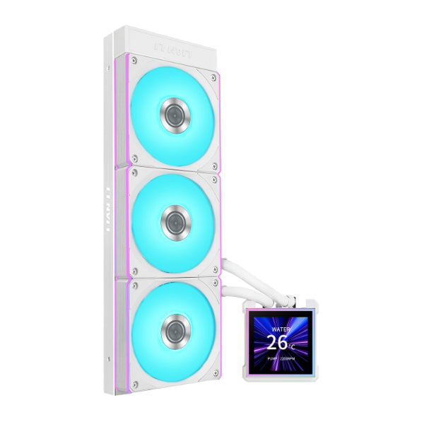 Lian Li HydroShift II LCD-S 360CL White AIO CPU liquid cooler