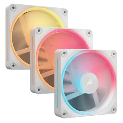 Corsair iCUE LINK LX120-R RGB 120mm PWM Reverse Fans Starter Kit Microcenter India