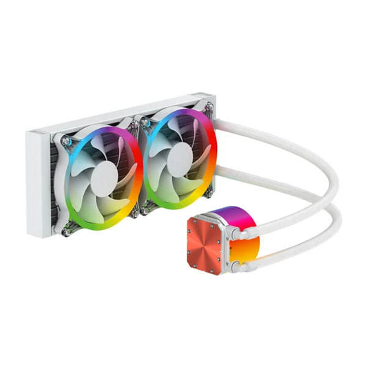 Ant Esports ICE Chroma 240 ARGB 240mm CPU Liquid Cooler White Microcenter India