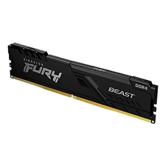 Kingston Fury Beast 16GB (16GBx1) DDR4 3200MHz Desktop RAM Black Microcenter India