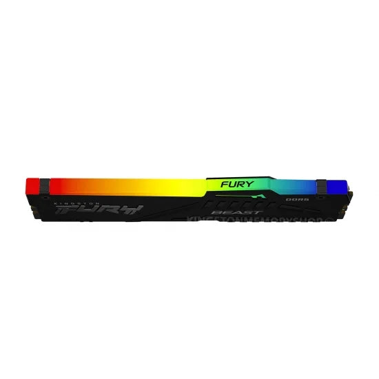 Kingston FURY Beast RGB 64GB (32GB x2) DDR5 6000MT/s Black DIMM