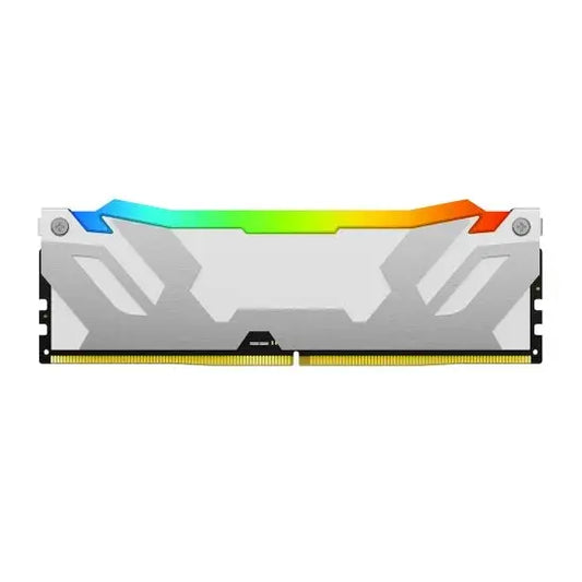 Kingston FURY Renegade RGB 16GB DDR5 6000Mhz Silver White Microcenter India