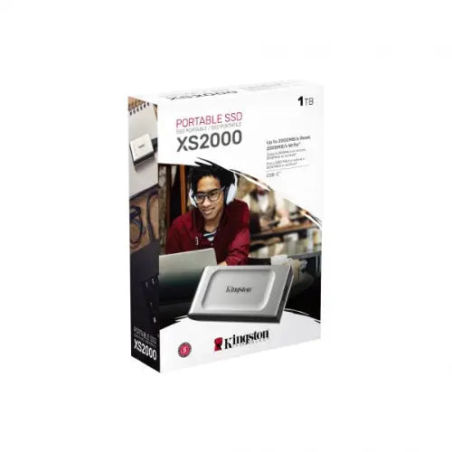 Kingston Xs2000 1Tb Pocket-Sized Portable External SSD -Microcenter India.