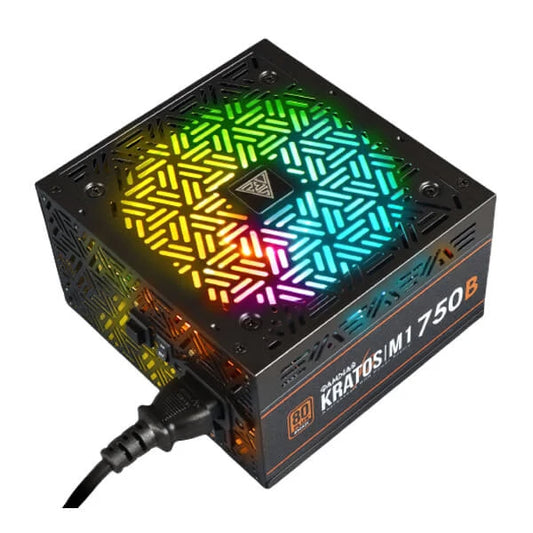 Gamdias Kratos M1-750B RGB 750 Watt 80 Plus Bronze SMPS