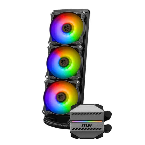 MSI MAG Coreliquid M360 ARGB 360mm CPU Liquid Cooler Black Microcenter India
