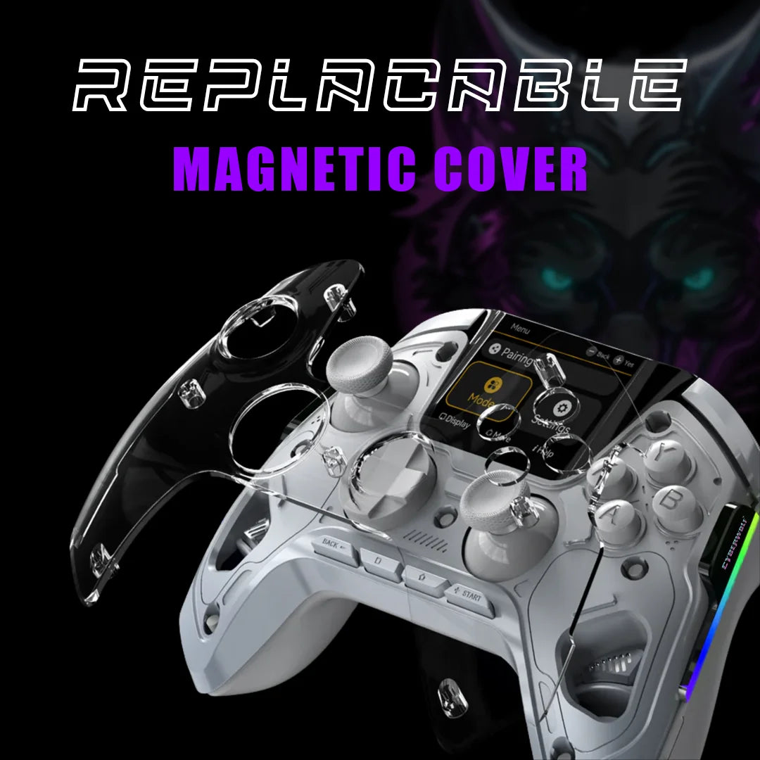 Cyberwolf Vision Alpha Gaming Controller with Screen