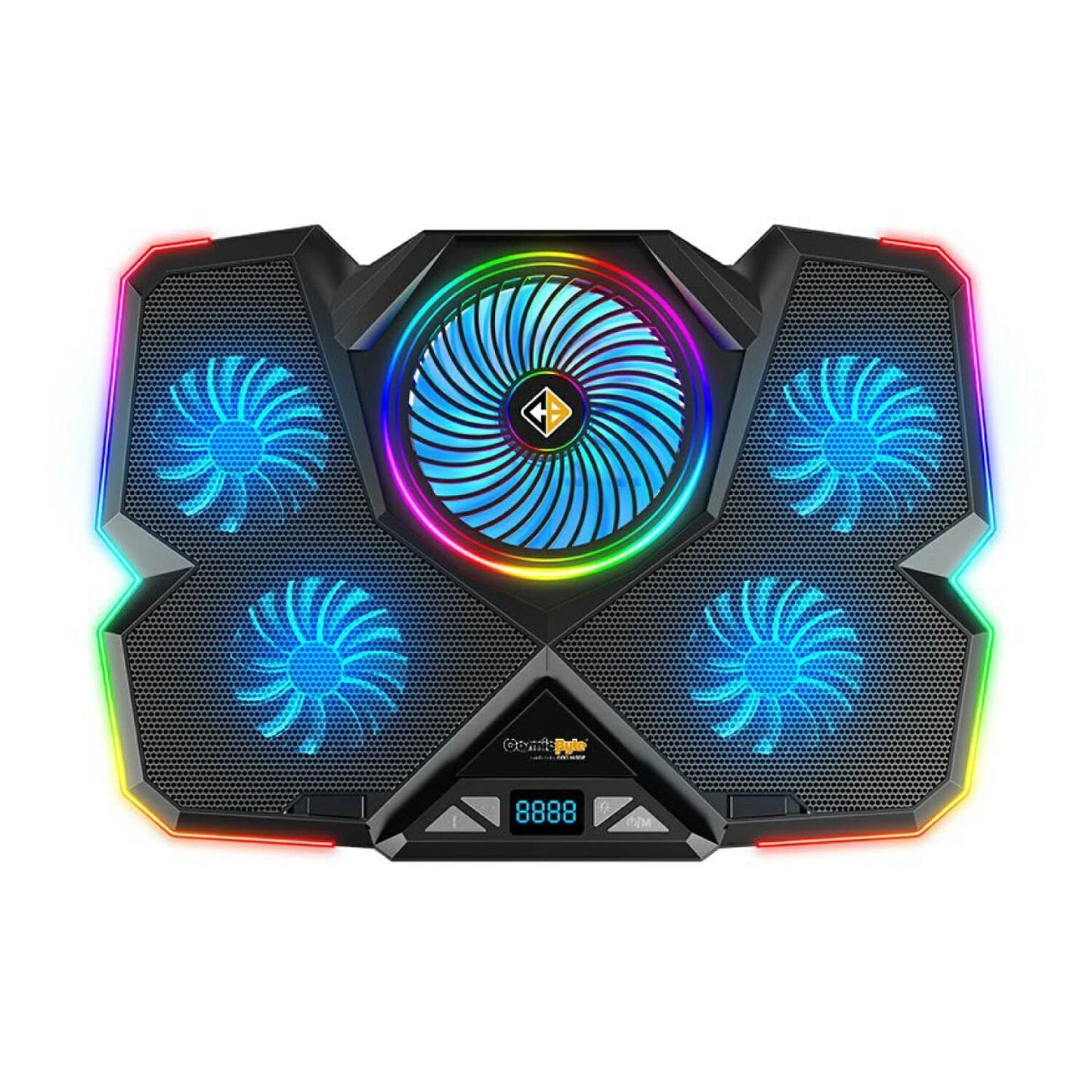 Cosmic Byte Cyclone RGB Laptop Cooling Pad Microcenter India
