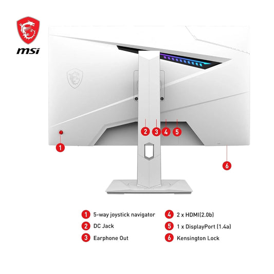 MSI MAG 274QRFW 27 Inch Monitor Microcenter India