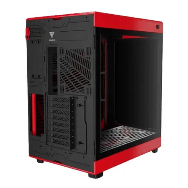 Gamdias Neso P1 BR (E-ATX) Full Tower Cabinet (Black And Red) Microcenter India