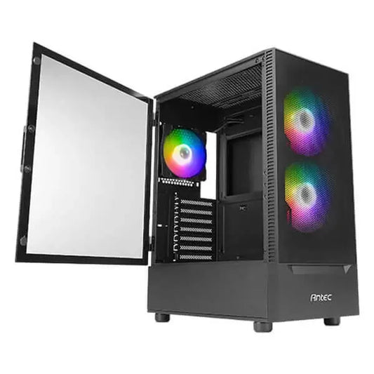 Antec NX410 V2 ARGB (ATX) Mid Tower Cabinet (Black) Microcenter India