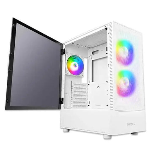 Antec NX410 V2 ARGB (ATX) Mid Tower Cabinet (White) Microcenter India