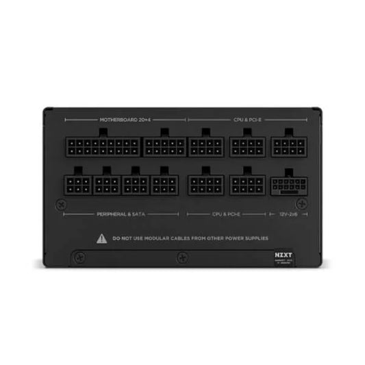 NZXT C1200 Gold 1200W ATX 3.1 Fully Modular SMPS-Black