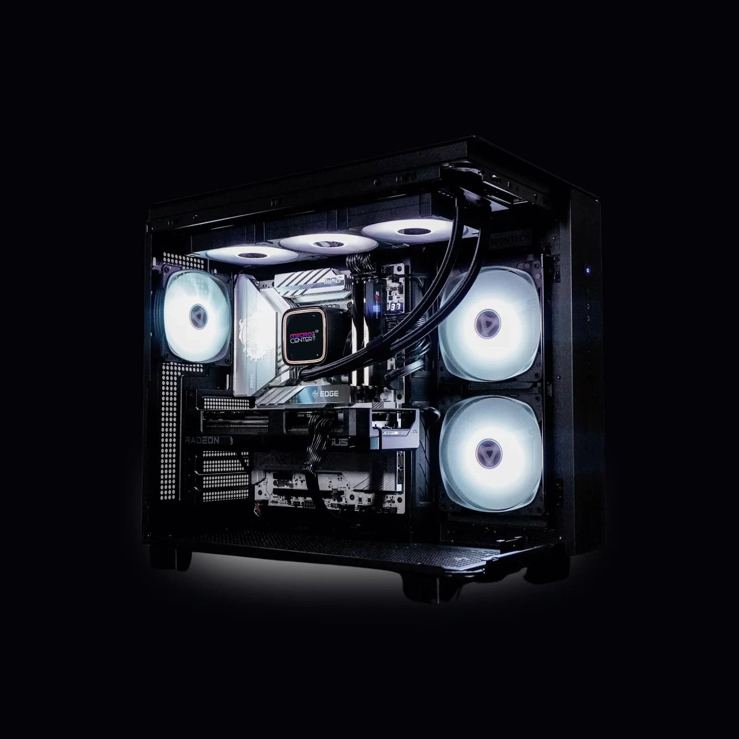 pc for editing,black pc build,black white pc build