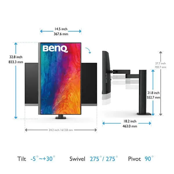 BenQ PD2706UA 27 Inch Professional Monitor Microcenter India