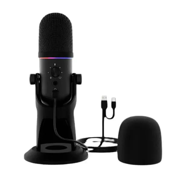 Gamdias Pheme M1 RGB Streaming Microphone Black Microcenter India