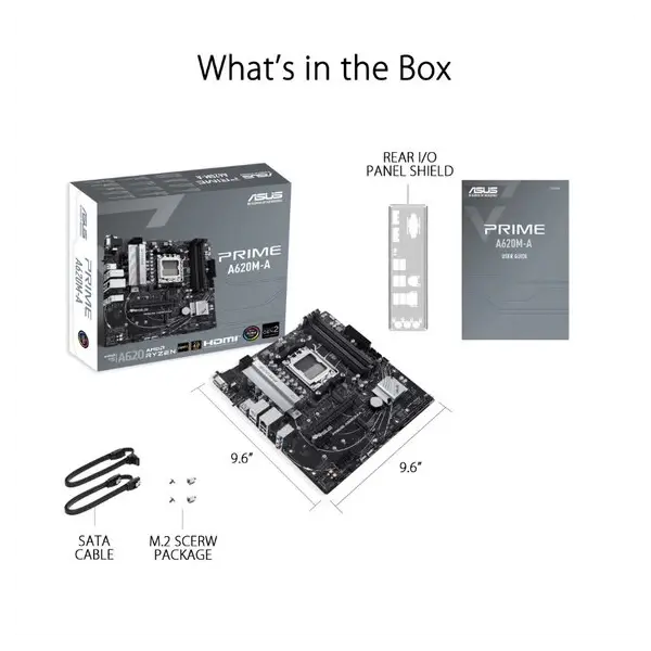 Asus Prime A620M-A Motherboard Microcenter India