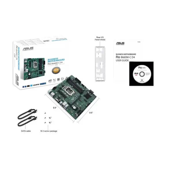 Asus Pro B660M-C D4-CSM Motherboard Microcenter India