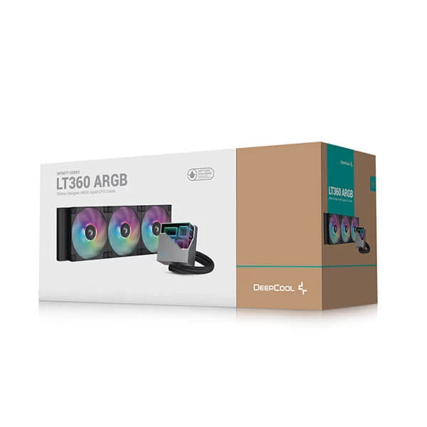 Deepcool LT360 ARGB CPU Liquid Cooler Black Microcenter India