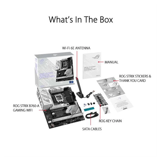 Asus ROG Strix B760-A Gaming WIFI Motherboard