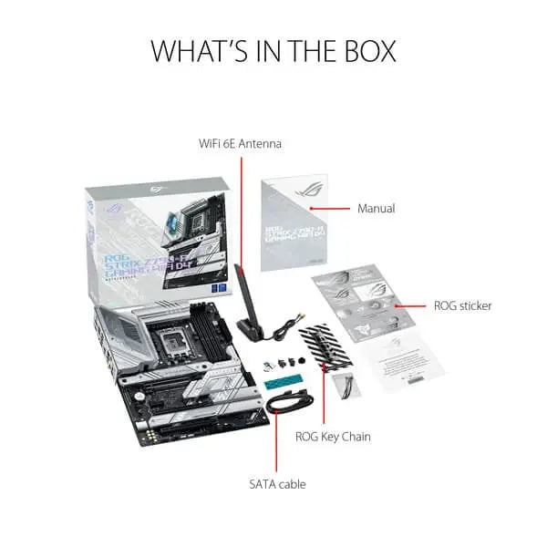 Asus ROG Strix Z790-A Gaming WIFI D4 Motherboard Microcenter India