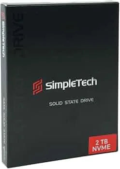 SimpleTech 2TB PCIe NVMe Solid State Drive