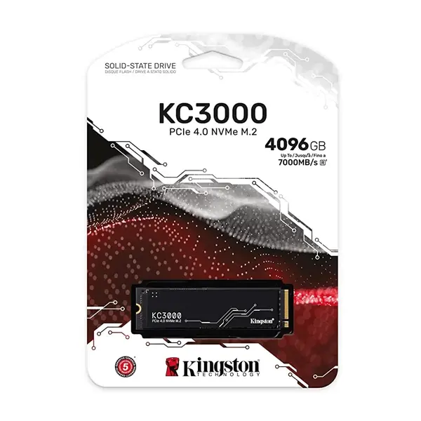 Kingston KC3000 4TB M.2 NVMe Gen4 Internal SSD Microcenter India