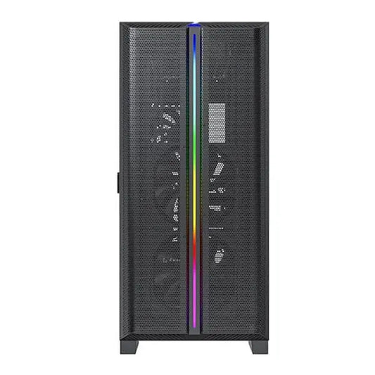 Montech Sky One Lite Mesh ARGB (ATX) Mid Tower Cabinet (Black) Microcenter India