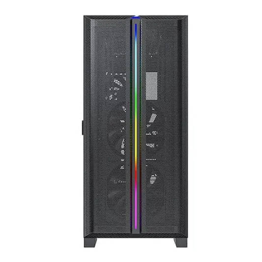 Montech Sky One Lite Mesh ARGB (ATX) Mid Tower Cabinet (Black) Microcenter India