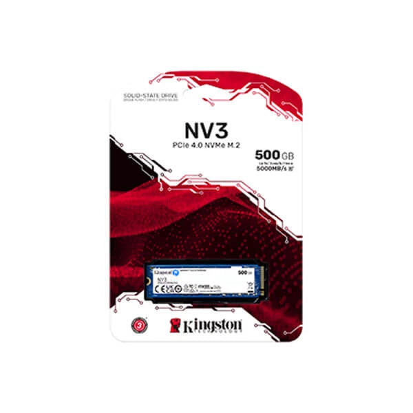 Kingston NV3 500GB Gen4x4 M.2 Internal SSD Microcenter India