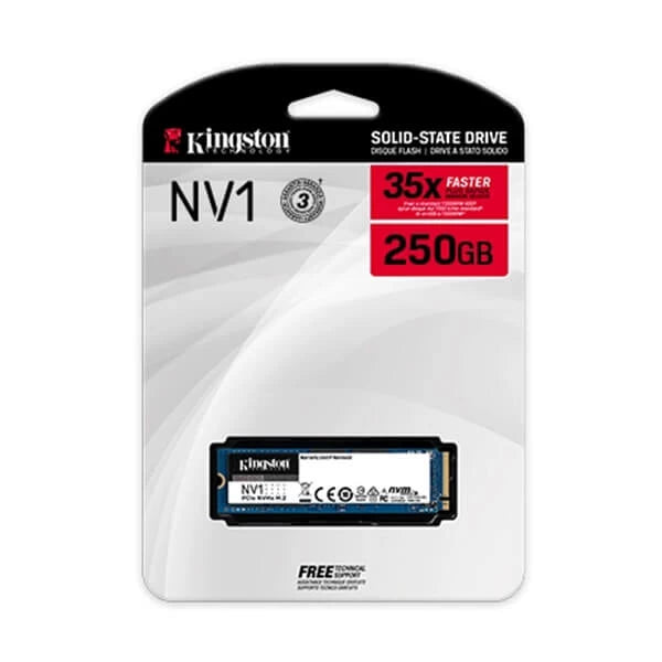 Kingston NV1 250GB M.2 NVMe Internal SSD Microcenter India