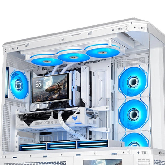 Thermaltake ST360 Ultra ARGB Sync Snow 360mm AIO Liquid Cooler - Microcenter India.