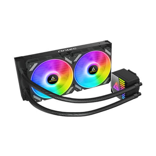 Antec Symphony 240 ARGB 240mm CPU Liquid Cooler Black Microcenter India