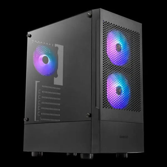 Gamdias Talos E3 Mesh ARGB (ATX) Mid Tower Cabinet (Black) Microcenter India