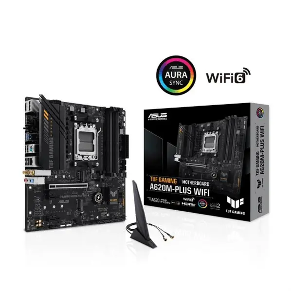 Asus TUF Gaming A620M-Plus WIFI Motherboard Microcenter India